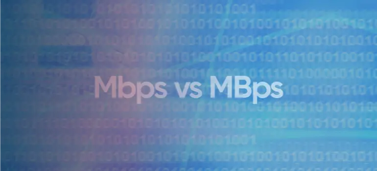 mbps vd MBps Banner