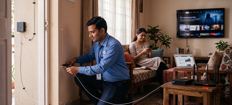 What is FTTH Connection Banner