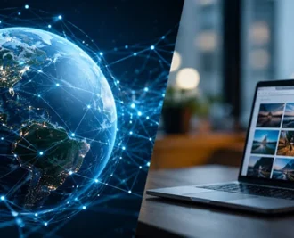 internet and world wide web Banner