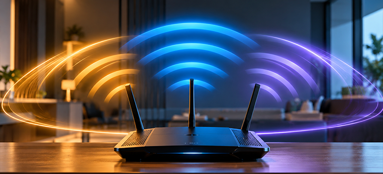 2.4GHz vs 5GHz vs 6GHz Wi-Fi Banner